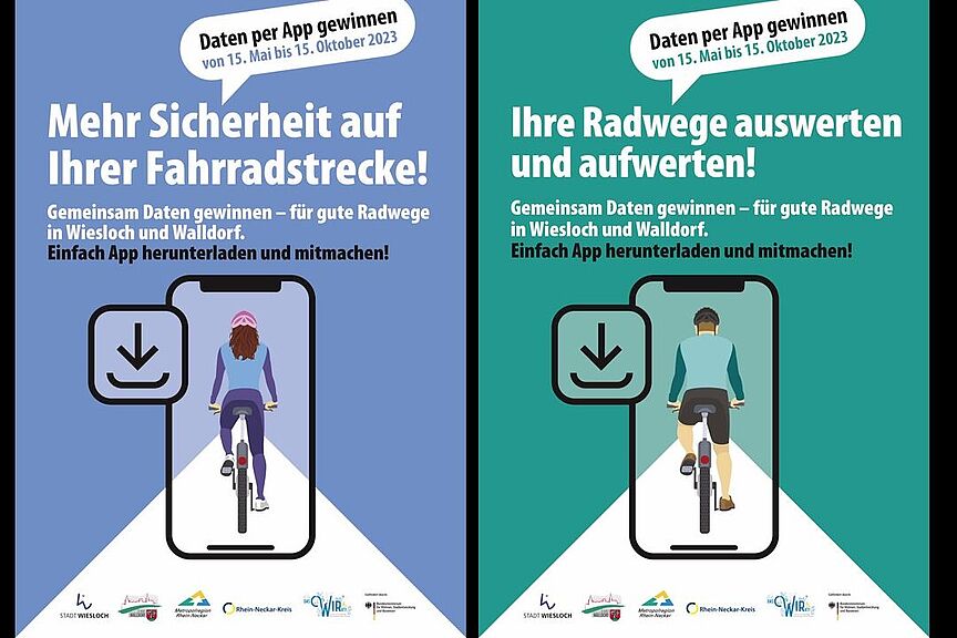 Datenerhebung mit Radverkehrsapp SimRa Radverkehrsapp