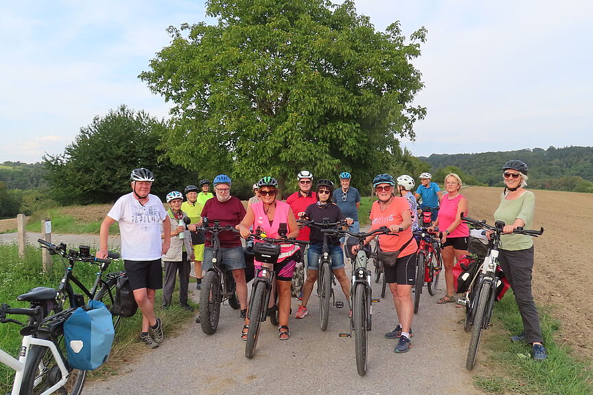 ADFC Feierabendradeln 2025 ADFC Feierabendradeln Gruppenbild